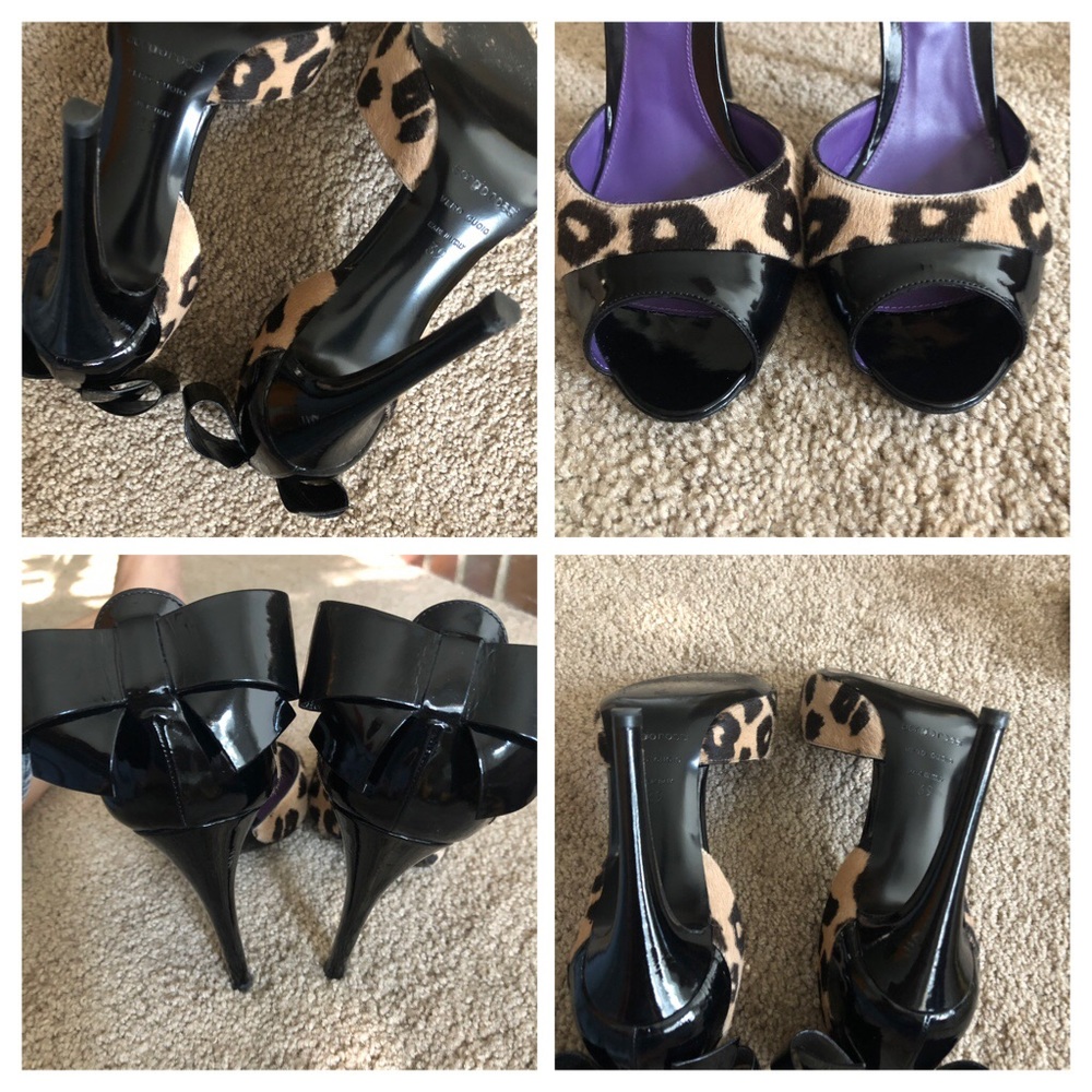 SERGIO ROSSI PEEP TOE PUMP WITH HEELS - Picture 9 of 9